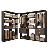 Closet-Modulado-4-Gavetas-Alasca-Preto-Touch-Carraro-01-ML