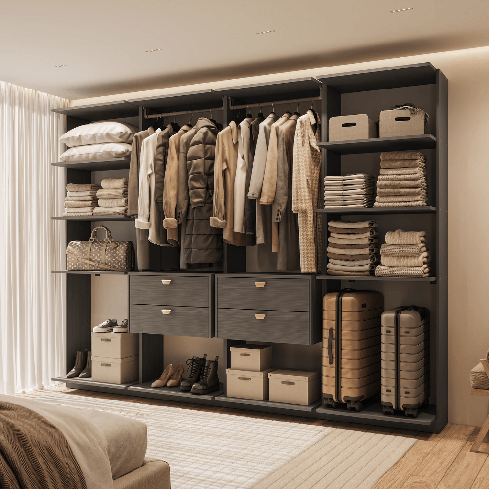 Closet-Modulado-4-Gavetas-Alasca-Preto-Touch-Carraro-01