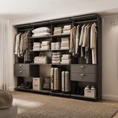 Closet-Modulado-4-Gavetas-Alasca-Preto-Touch-Carraro-01