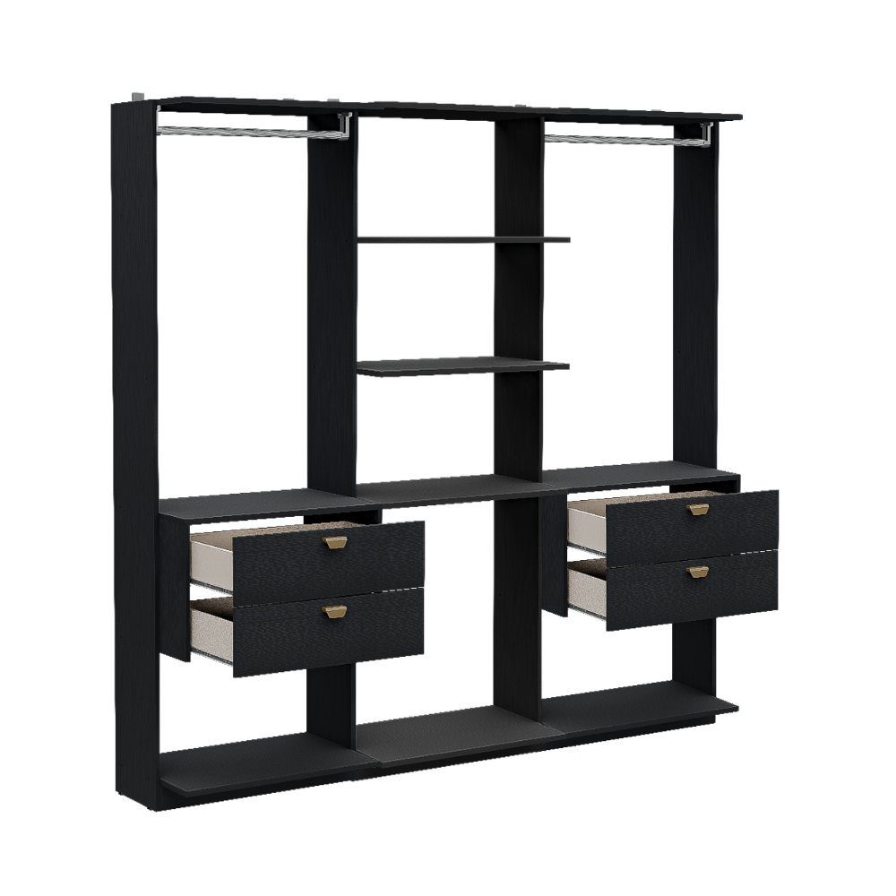 Closet-Modulado-4-Gavetas-Alasca-Preto-Touch-Carraro-02