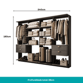Closet-Modulado-4-Gavetas-Alasca-Preto-Touch-Carraro-03