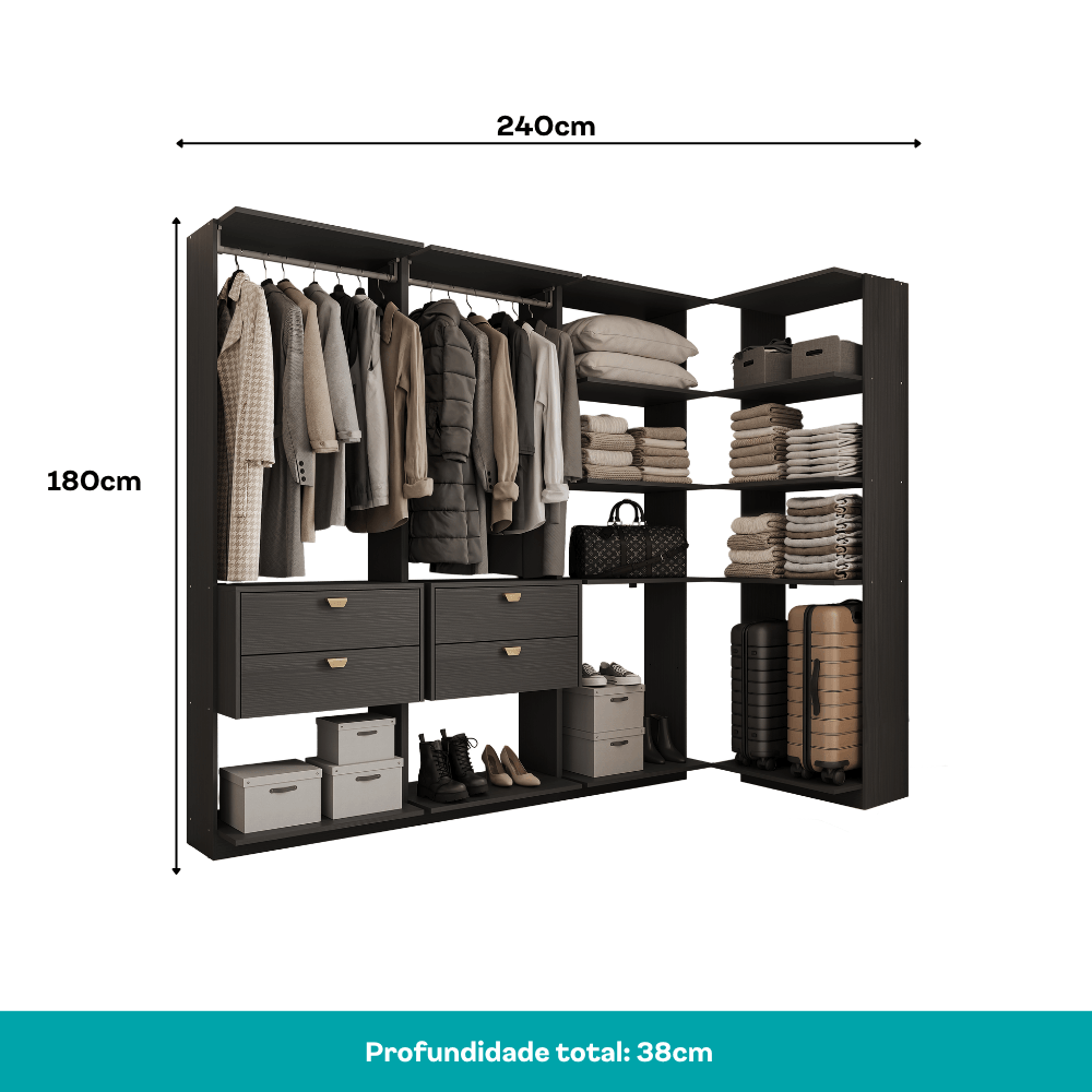 Closet-Modulado-4-Gavetas-Alasca-Preto-Touch-Carraro-03