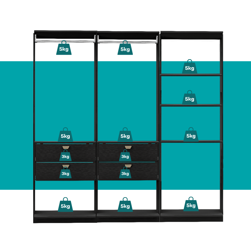 Closet-Modulado-4-Gavetas-Alasca-Preto-Touch-Carraro-05