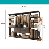 Closet-Modulado-4-Gavetas-Alasca-Preto-Touch-Carraro-06