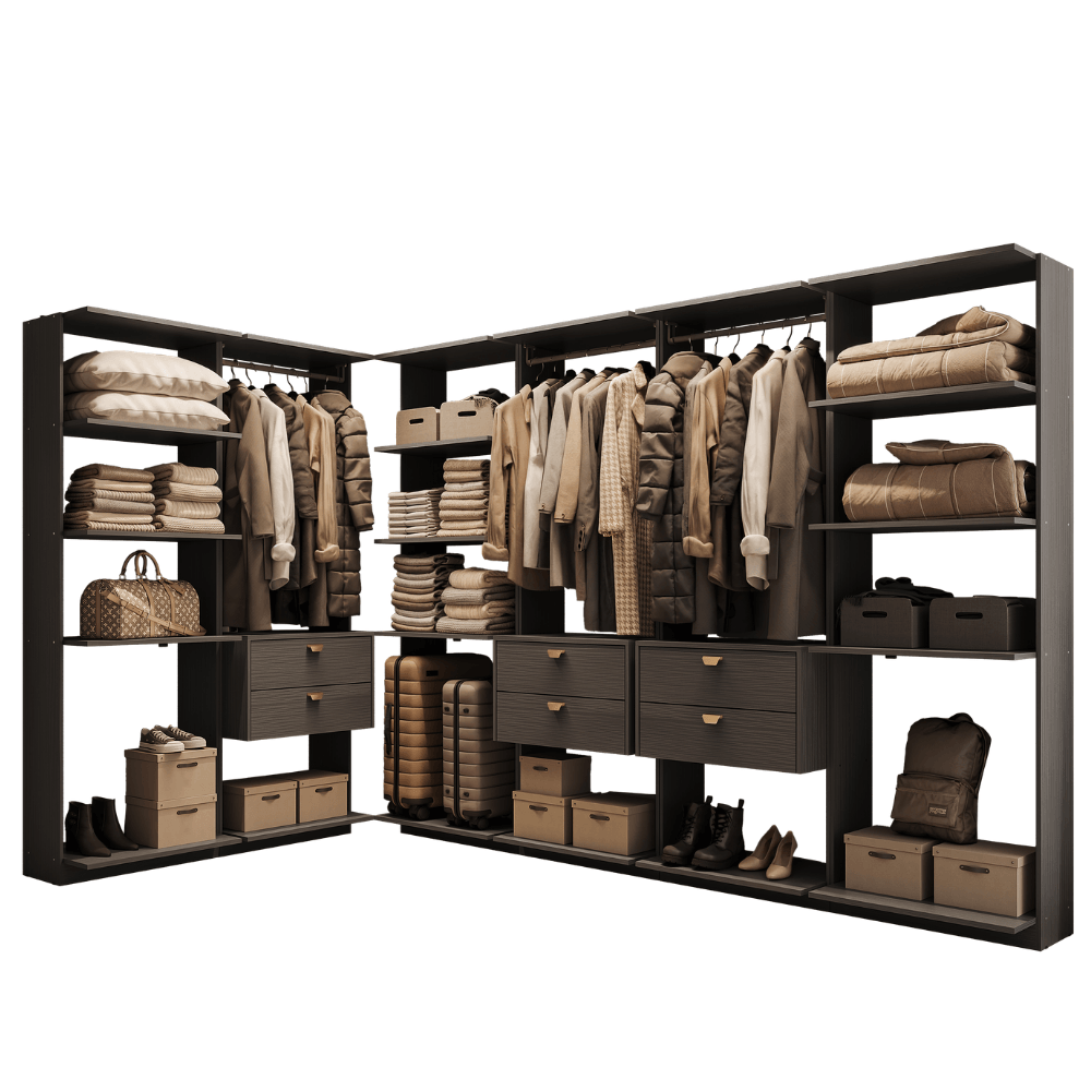 Closet-Modulado-6-Gavetas-Alasca-Preto-Touch-Carraro-01-ML