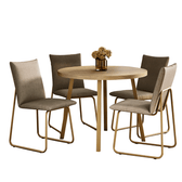 Conjunto-Sala-de-Jantar-4-Cadeiras-Bolzano-Carraro-Dourado-01 ML