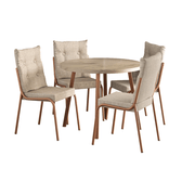 Conjunto-Sala-de-Jantar-4-Cadeiras-Dublin-Carraro-Rose-Cobre-01-ML