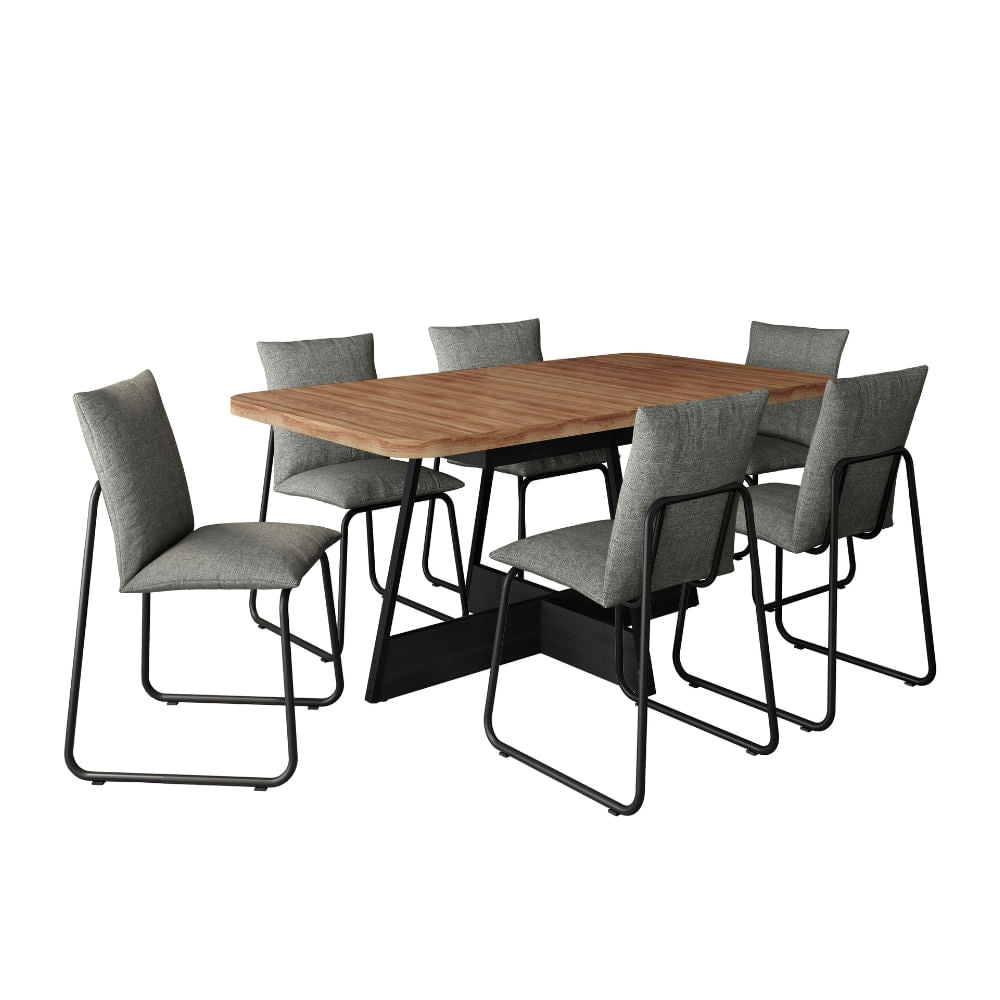 Conjunto_Sala_de_Jantar_6_Cadeiras_Chloe_Carraro_Nogal_Preto_01ML