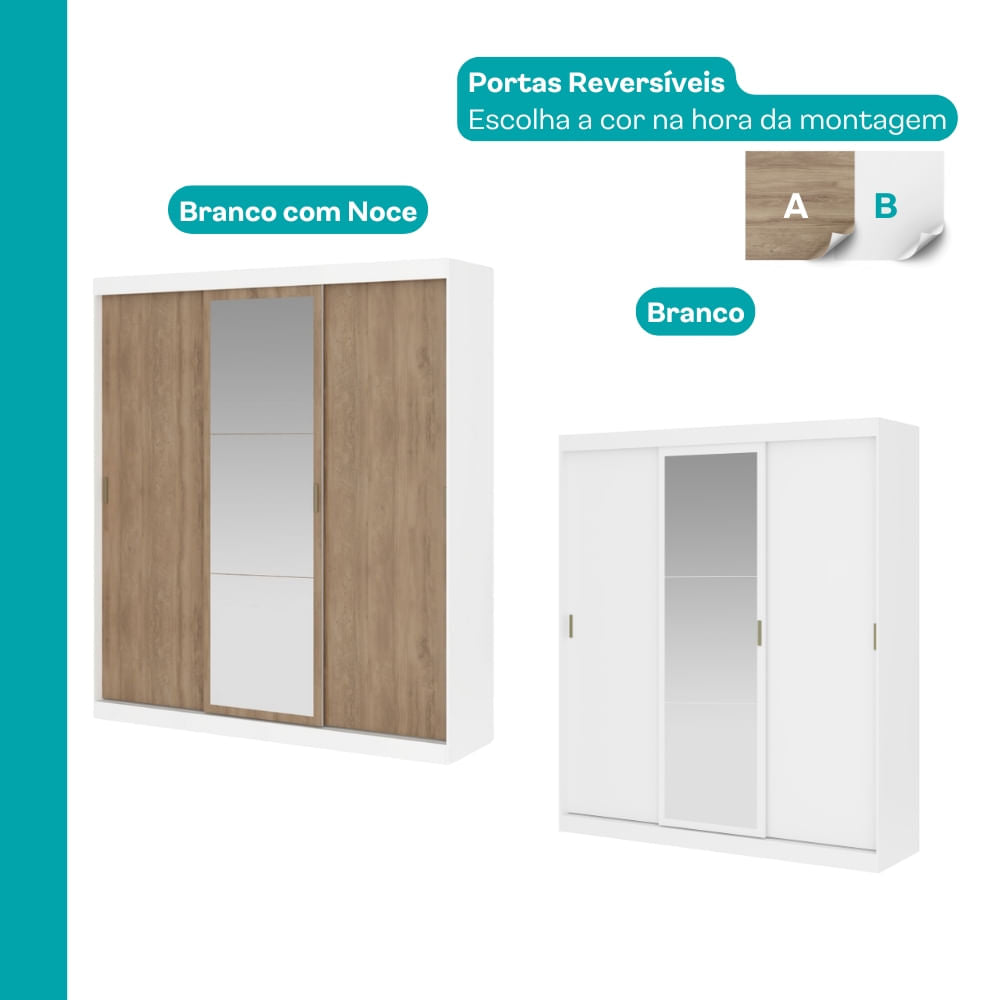 Guarda-Roupa-Casal-c_-Espelho-3-Portas-de-Correr-Fenix-Carraro-Branco-c_-Noce-03