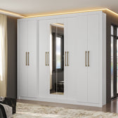 Guarda-Roupa-Casal-com-Espelho-8-Portas-Hester-Carraro-Branco-01
