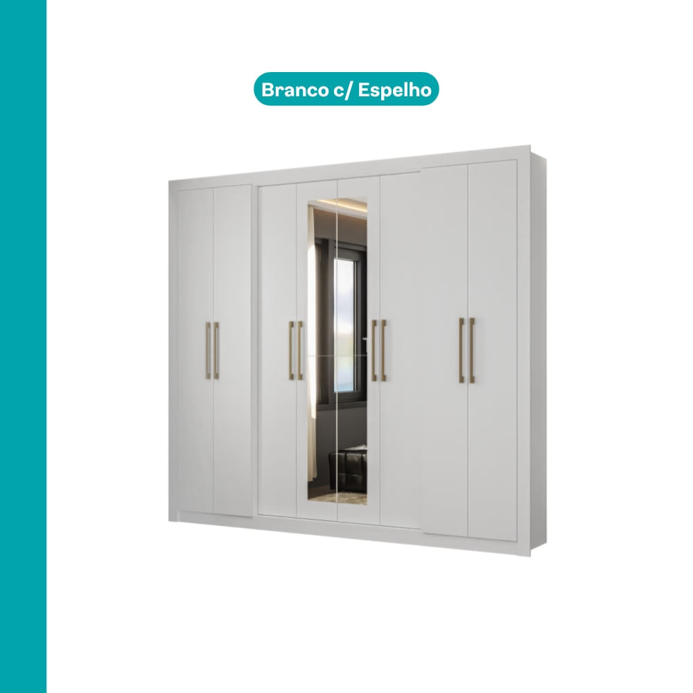 Guarda-Roupa-Casal-com-Espelho-8-Portas-Hester-Carraro-Branco-03
