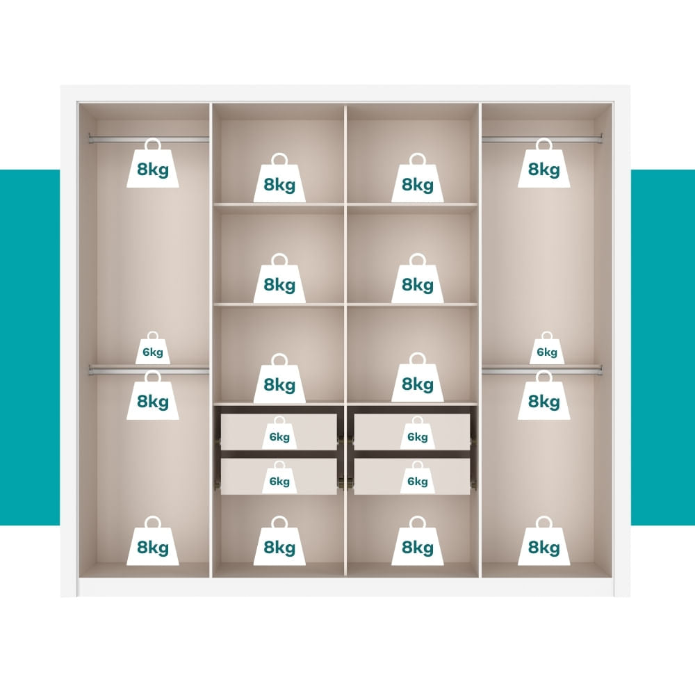 Guarda-Roupa-Casal-com-Espelho-8-Portas-Hester-Carraro-Branco-06