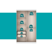 Guarda-Roupa-Solteiro-2-Portas-de-Correr-Nero-Carraro-Branco-c_-Noce-06