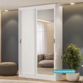 Guarda-Roupa-Solteiro-2-Portas-de-Correr-Nivus-Carraro-Branco-c_-Noce-09