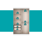 Guarda-Roupa-Solteiro-2-Portas-de-Correr-Noah-Carraro-Branco-c_-Noce-06---Copia