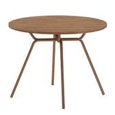 Mesa de Jantar 4 Lugares Redonda 1588 Carraro Freijó com Rose