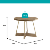 Mesa-de-Jantar-4-Lugares-Redonda-99cm-1593-Carraro-Dourada-03