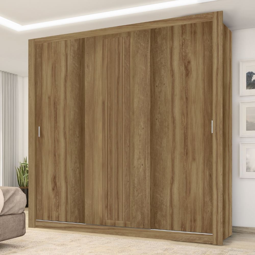 Roupeiro-Doha-3-portas-Noce-com-Linho-01
