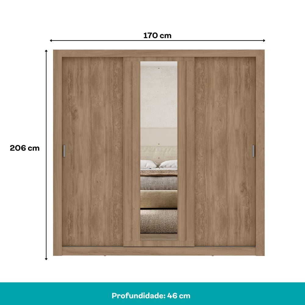 Roupeiro-Doha-3-portas-Noce-com-Linho-03