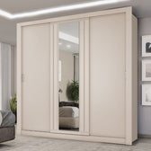 Roupeiro-Doha-3-portas-com-2-gavetas-1-Espelho-Central-Off-White-com-Linho-01