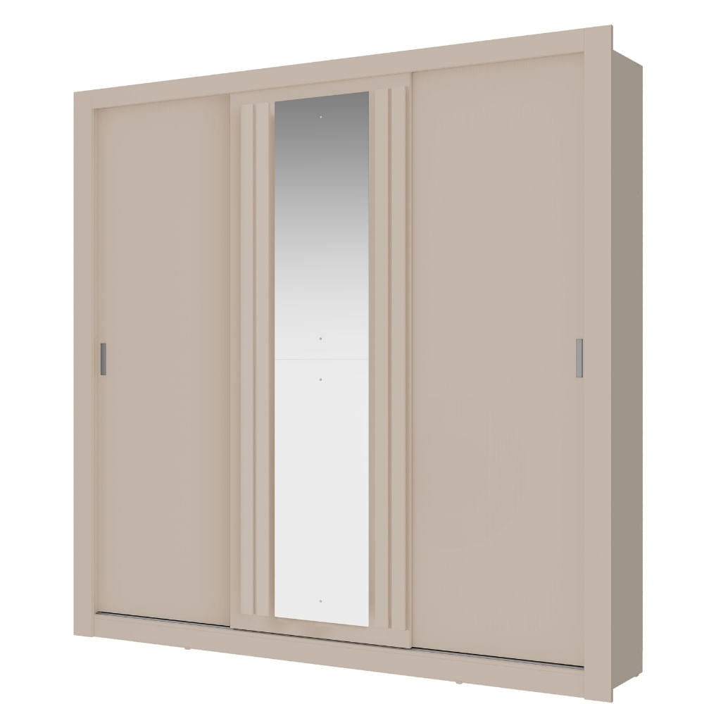 Roupeiro-Doha-3-portas-com-2-gavetas-1-Espelho-Central-Off-White-com-Linho-02