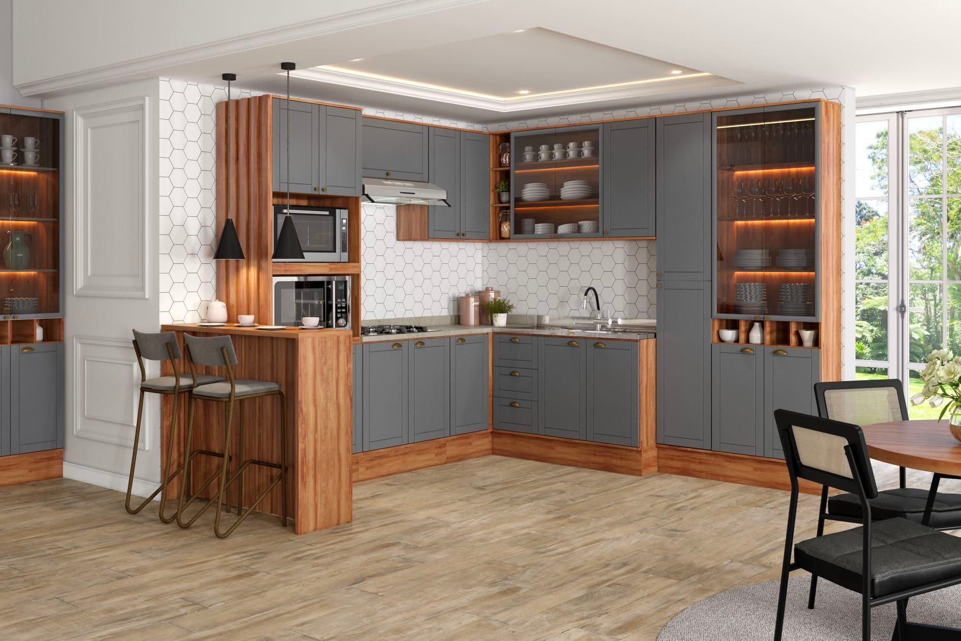 Projeto de cozinha Carraro