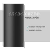 Mesa de Jantar Retangular 1,2m 1586 Carraro Freijó/Preto - imagem 7
