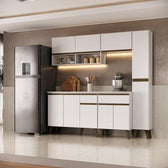 Armário de Cozinha Completa Atlanta Vector Carraro Branco