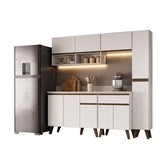 Armário de Cozinha Completa Atlanta Vector Carraro Branco