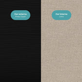 Guarda-Roupas Closet Modulado Alasca 420cm 7 Peças com 6 Gavetas e Cabideiros Preto Touch Carraro