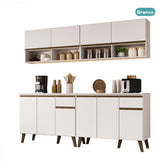 Armário de Cozinha Compacta  Atlanta Foyer Carraro Branco
