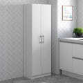 Armário Cozinha 1,69 m de Altura 2 Portas Branco Carraro-1769188017800